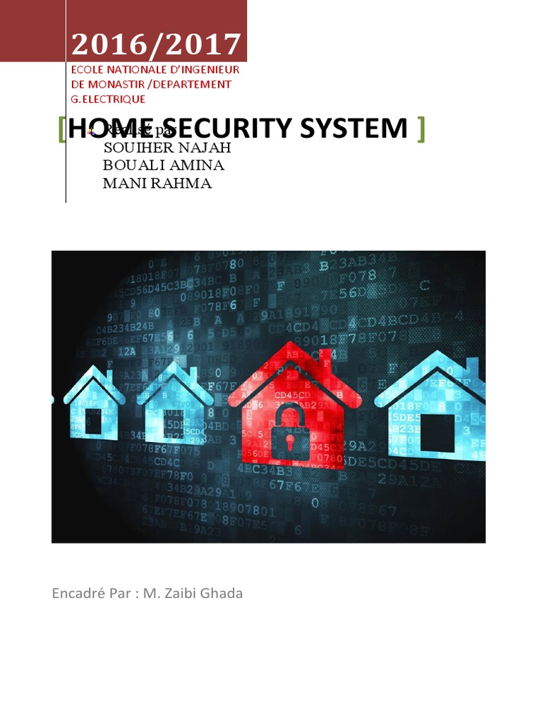 Home Security System Overview and Design | PDF | Home & Garden