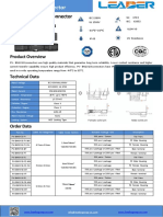 Specifications of Solar Connector PV BN101B 1500V Solid Pin