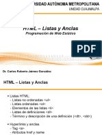 WebEstatico - 02-03 - HTML - Listas y Enlaces
