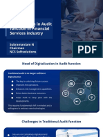 Partner Sesion 12 Juli by NCS - Subramaniam N - Digitalization in Audit Function Presentation - V1 - 09072023