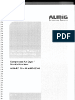 Compressed air dryer - ALM-RD 25 - ALM-RD13300 - Déclaration conformité EU + Manuel instruction [une partie]