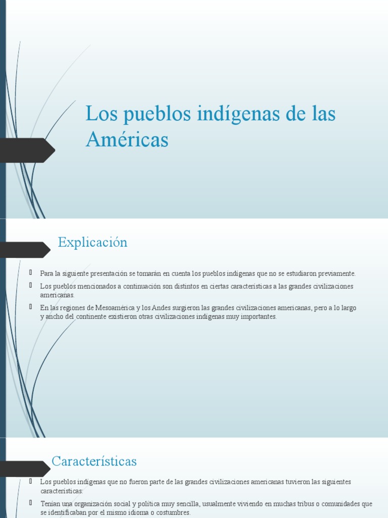 Los Pueblos Indígenas de Las Américas | PDF | Inuit | Américas