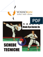 Schede Tecniche Karate Wado Ryu