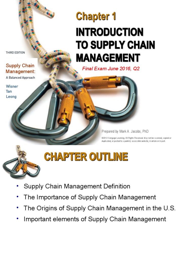 Introduction to Supply Chain Management | PDF | Supply Chain | Supply ...