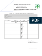 Format Monitoring Pasien Selama Proses Rujukan