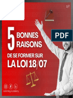 5 Bonnes Raisons de Se Former Sur La Loi 18/07 Algérie