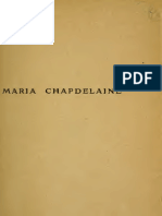 Maria Chapdelaine Récit Du Canada Français