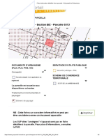 Fiche Information Détaillée D'une Parcelle - Géoportail de L'urbanisme