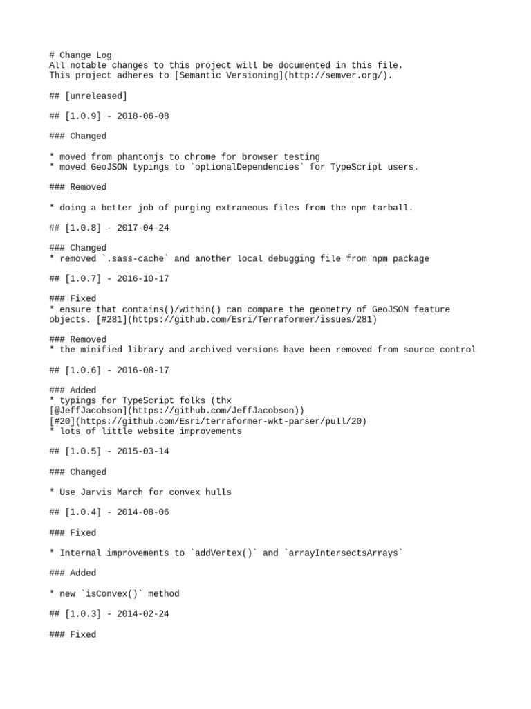 Changelog pdf software engineering computing