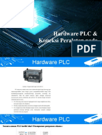 Hardware PLC & Koneksi Peralatan Pada IO PLC
