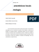 Uso dos Anestésicos Locais em Odontologia - UFPR