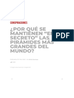 ¿Por Qué Se Mantienen "En Secreto" Las Pirámides Más Grandes Del