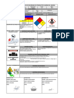 For-SIG-143 Hojas de Seguridad de Productos Químicos (MSDS) - PERÚ DRILL S.a.C BENTOVIS MI - Enero
