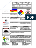 For-Sig-143 Hojas de Seguridad de Productos Químicos (MSDS) - Perú Drill S.A.C Hipoclorito de Calcio - Enero