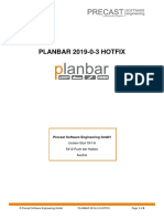 New Features in PLANBAR 2019-0-3