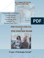 PISICOLOGIA SOCIAL e PSICOMOTRICIDADE