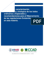 Diagnostico Caracterizacion Fisicoquimica y Biologica de Lodos Ordinarios y Especiales Costa Rica