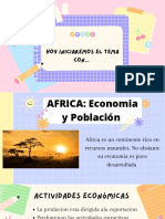 AFRICA ECONOMIA Y POBLACION 