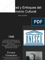 Diversidad y Enfoques Del Patrimonio Cultural