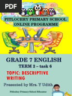 Grade 7 English Task 6