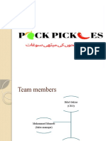 Marketing Presentation (Pick Pickles)
