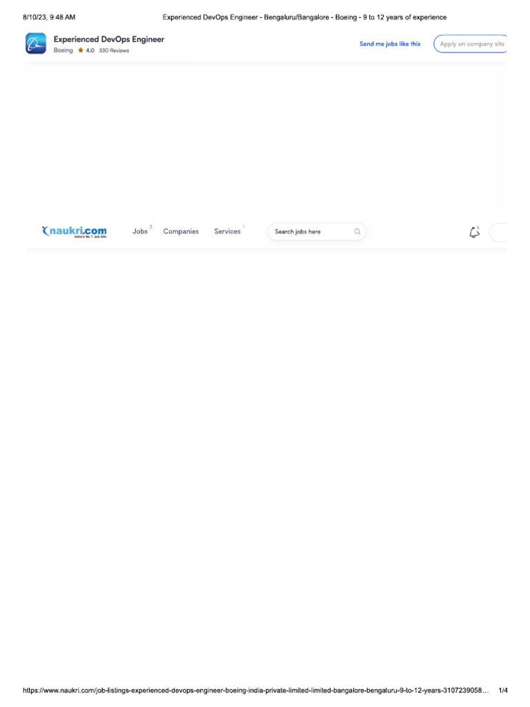 Devops Engineer | PDF