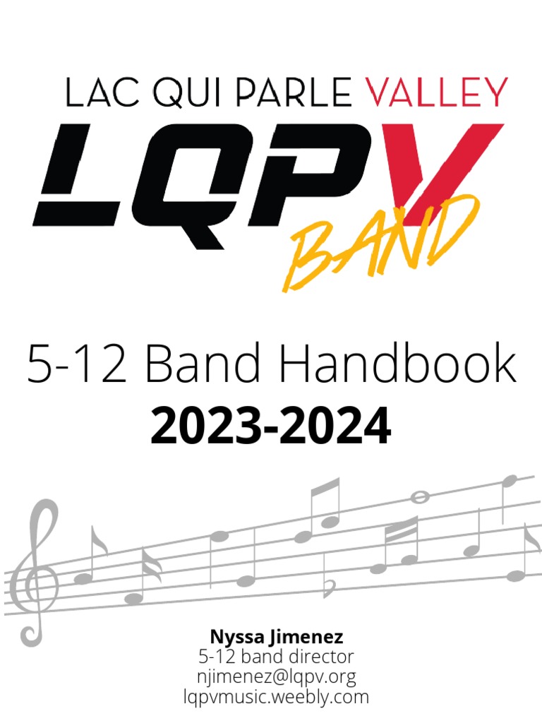 LqPV 5-12 Band Program Handbook | PDF