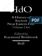 A History of Ancient Near Eastern Law by