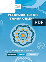 Petunjuk Teknis Tahap Online 1 Olimpiade APBN 2022