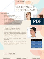 Catéter Binasal y Equipos de Nebulización