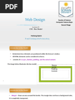 Web Design-Lecture 8-CSS BoxModel