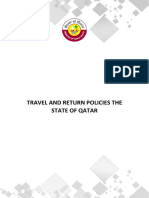 Travel and Return Policy The State of Qatar