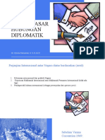 Dasar-Dasar Hubungan Diplomatik