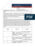 PGPCI - Template - Plano de Ensino