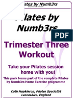 Pilates by Numb3rs: Trimester Three Workout