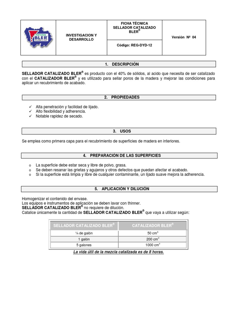 Catalizador Bler PDF