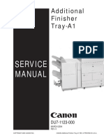 Service Manual: Additional Finisher Tray-A1