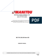 Manitou Mht-790 Manual | PDF | Semi Trailer Truck | Tractor