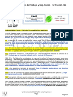 19 08 2023 Derecho Del Trabajo y Seg Social 1er Parcial NG