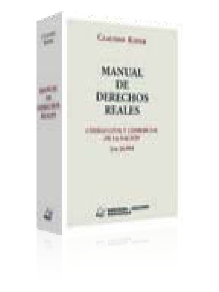 Manual de Derechos Reales 2016 Kiper | PDF