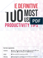 Definitive 1193 Most Useful Productivity Hacks