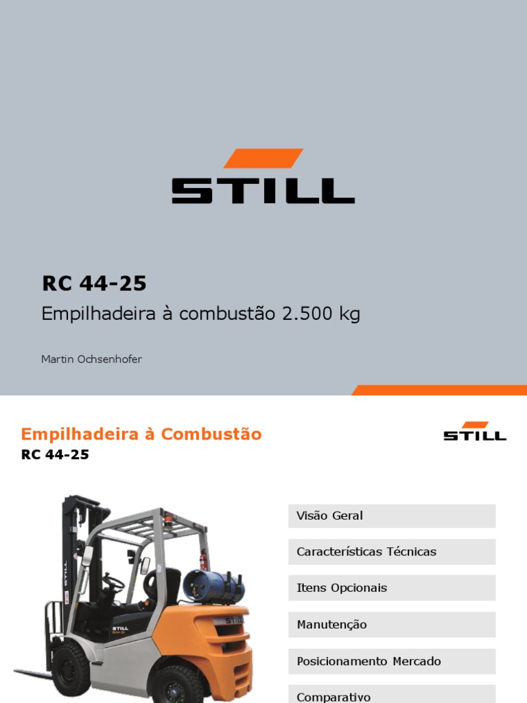 Apresentação RC 44-25 | PDF