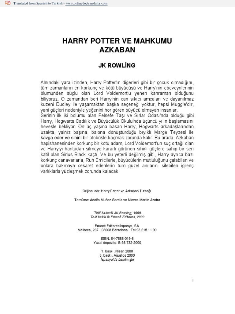 HP 3 | PDF