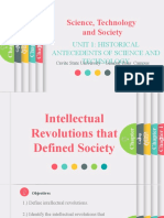 Chapter 3 Intellectual Revolutions That Defined Society