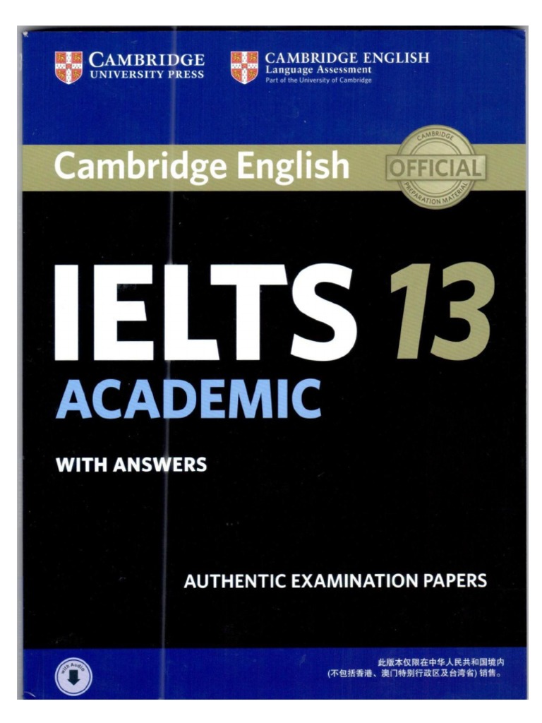 Cambridge Ielts 13 Pdf