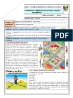 Sesión 3 -1°CCSS Aprendemos a ubicarnos