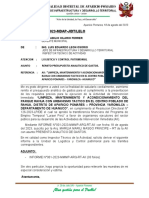 Informe N°003-2023 - Remito Analitico de Gastos - Lurawi Rahua