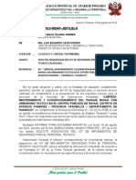 Informe N°010-2023 - Solicito Kit de Seguridad P. Tecnico Lurawi Rahua