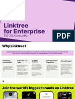 Linktree Premium Enterprise Offering PDF (10 - 20 Accounts)