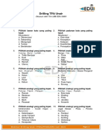 Soal Tryout Tpa